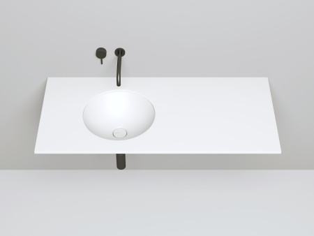 Раковина из искусственного камня S-Stone Salini MAREA 1802205MF 40х40 встраиваемая цвет мультиколор